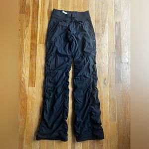 Lululemon black loose pants. Size 4 TALL